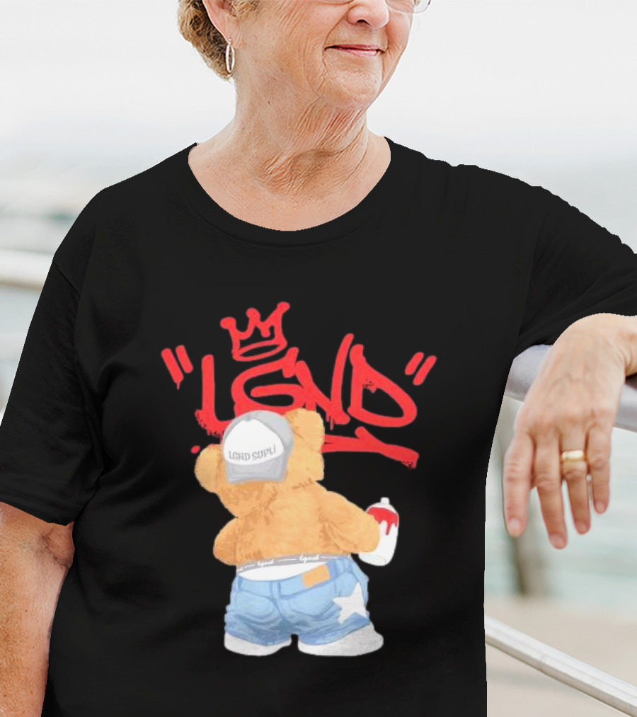Tagger Bear LGND Lord Supply Graffiti T-Shirt