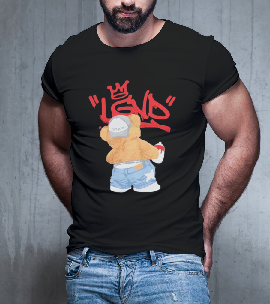 Tagger Bear LGND Lord Supply Graffiti T-Shirt