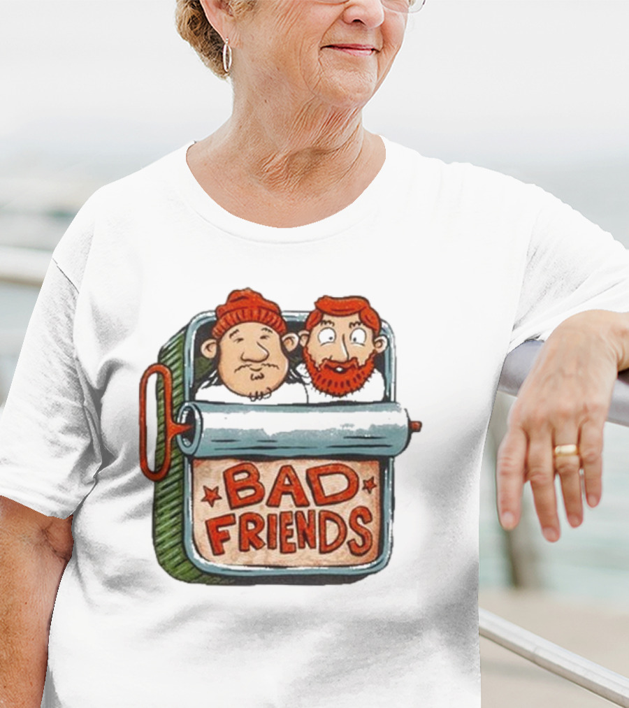 Bad Friends Meat Grinder Beanie And Redhead Duo T-Shirt