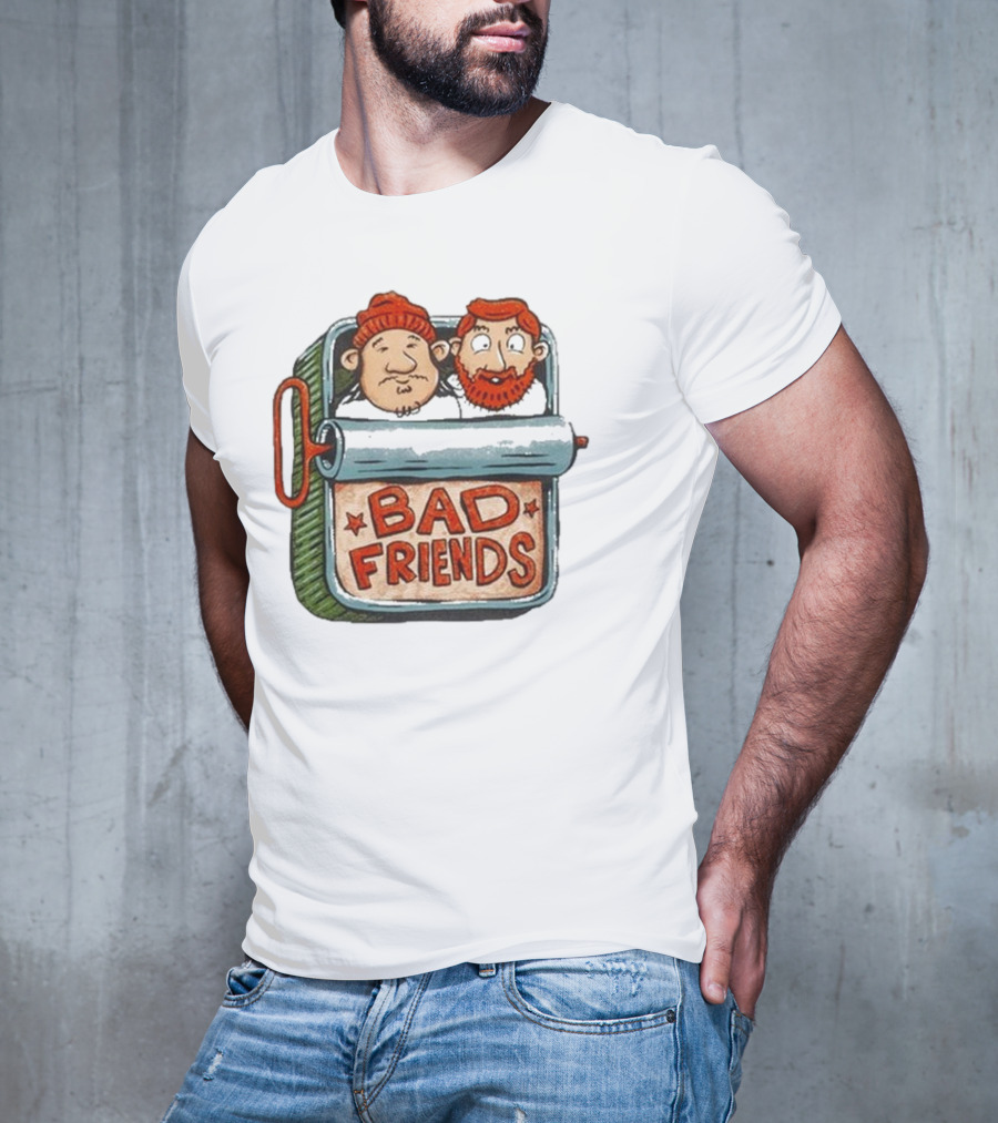 Bad Friends Meat Grinder Beanie And Redhead Duo T-Shirt