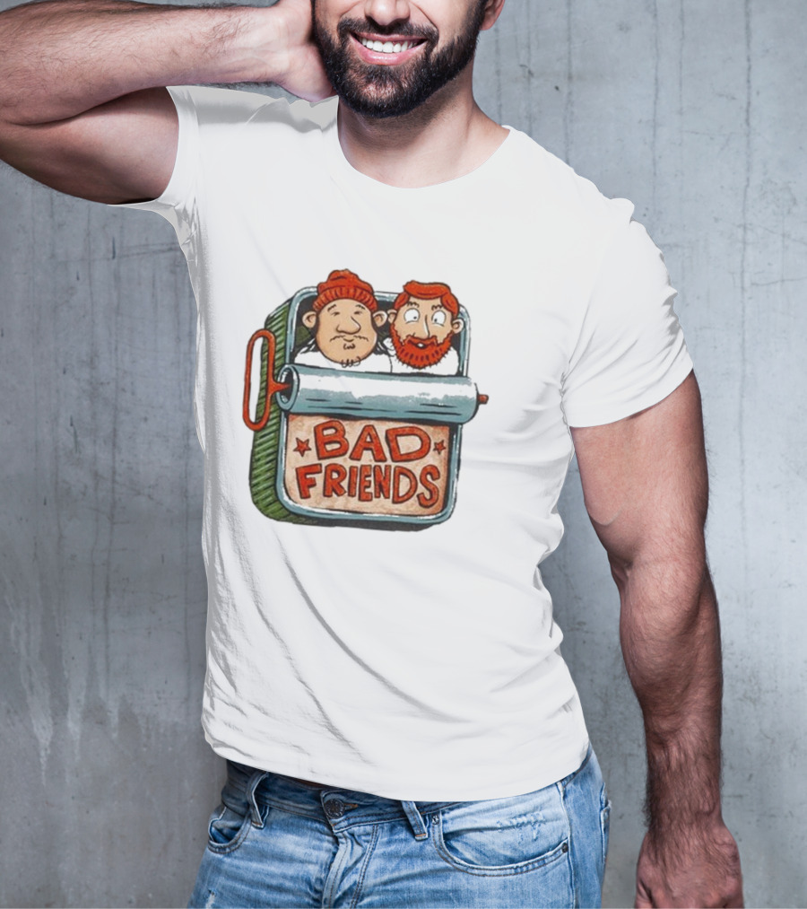 Bad Friends Meat Grinder Beanie And Redhead Duo T-Shirt