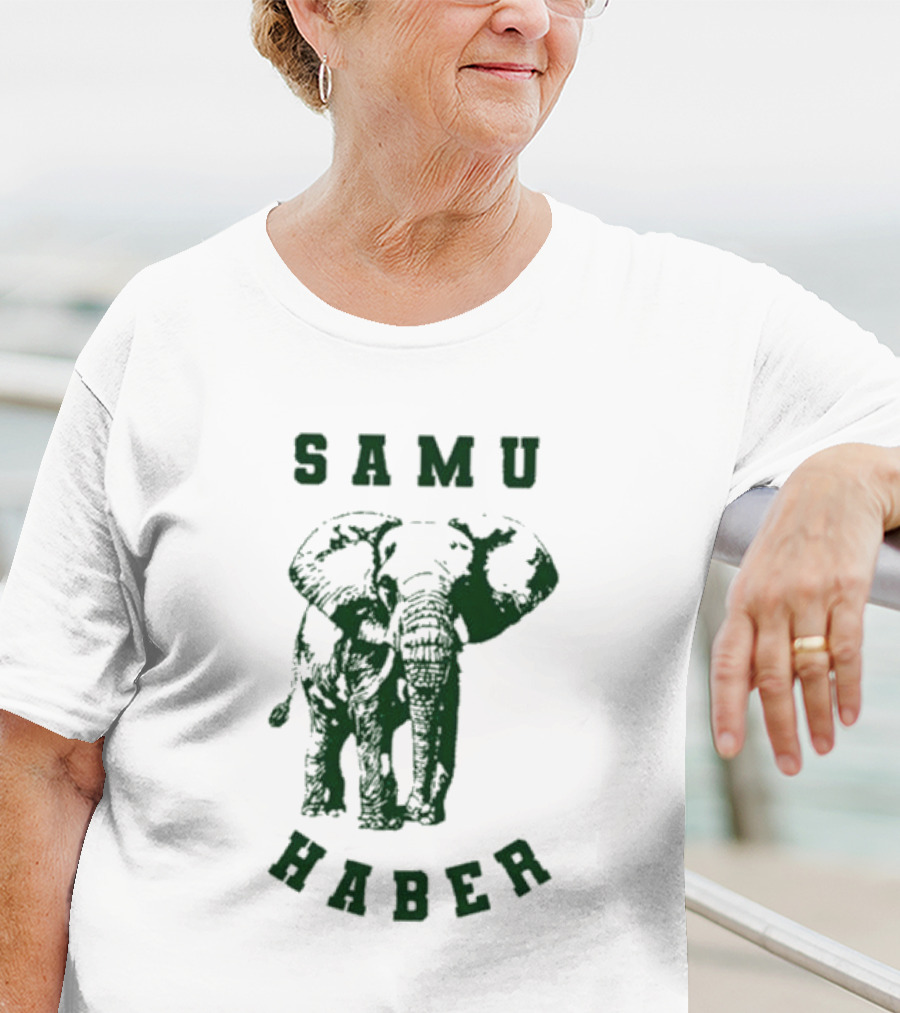 SAMU HABER Elephant T-Shirt