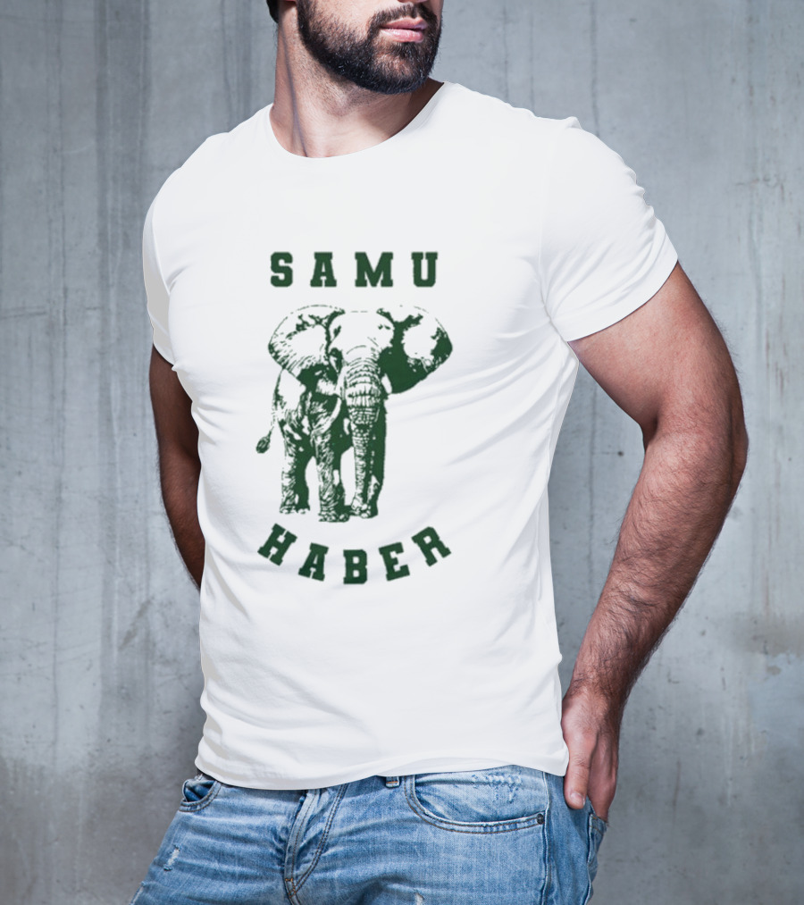 SAMU HABER Elephant T-Shirt