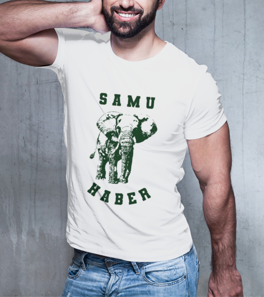 SAMU HABER Elephant T-Shirt