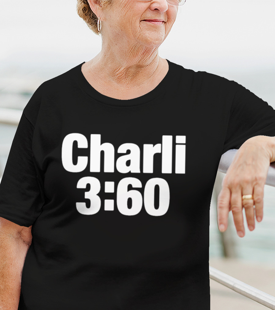 Charli 3:60 Black T-Shirt