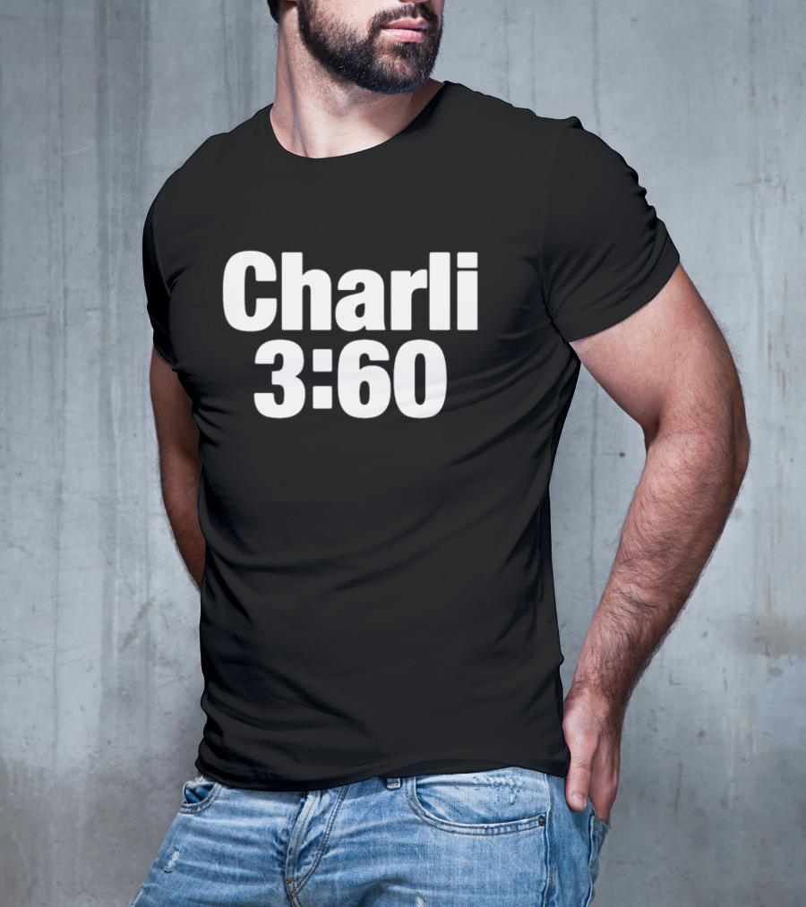 Charli 3:60 Black T-Shirt