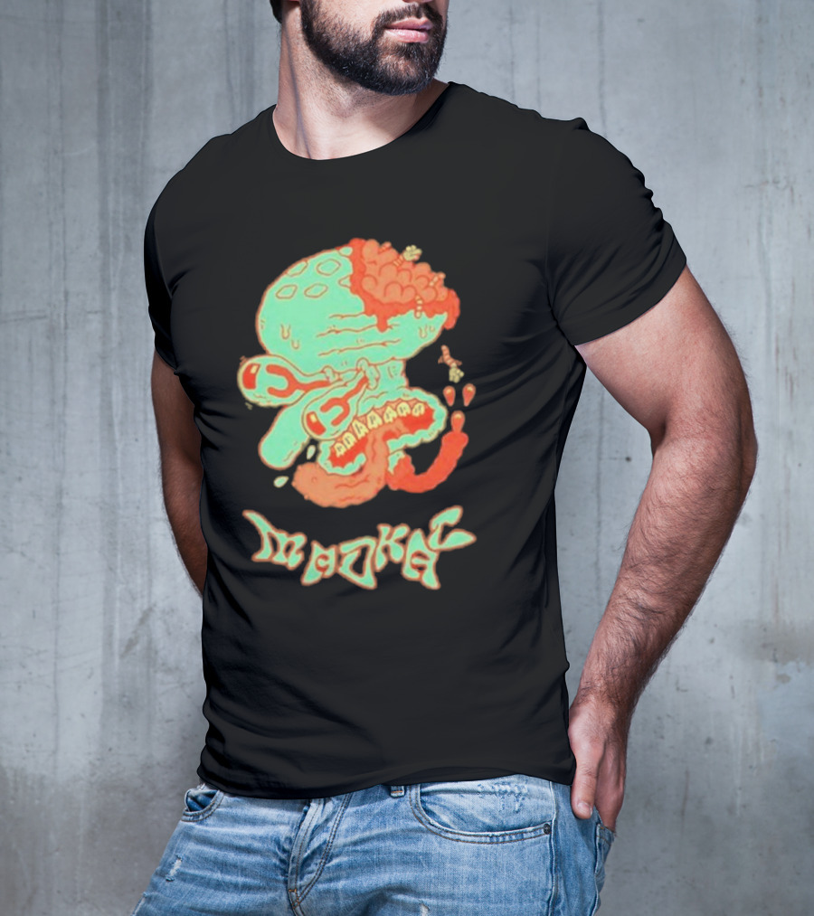 Madkat Ewww Calamardo Surreal Zombie Pop T-Shirt