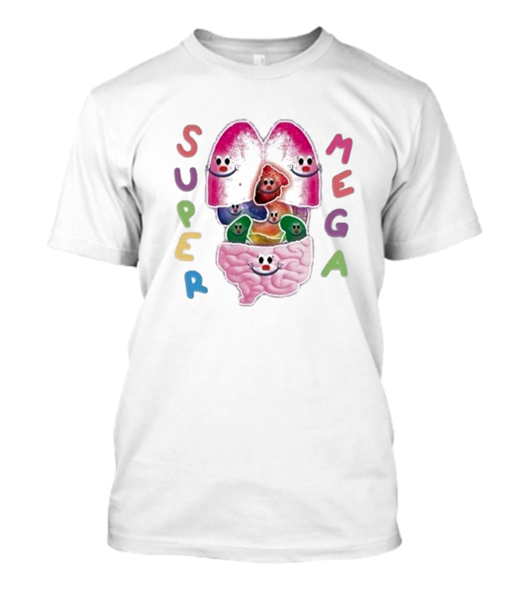 Super Mega Colorful Inner Joy Organs T-Shirt