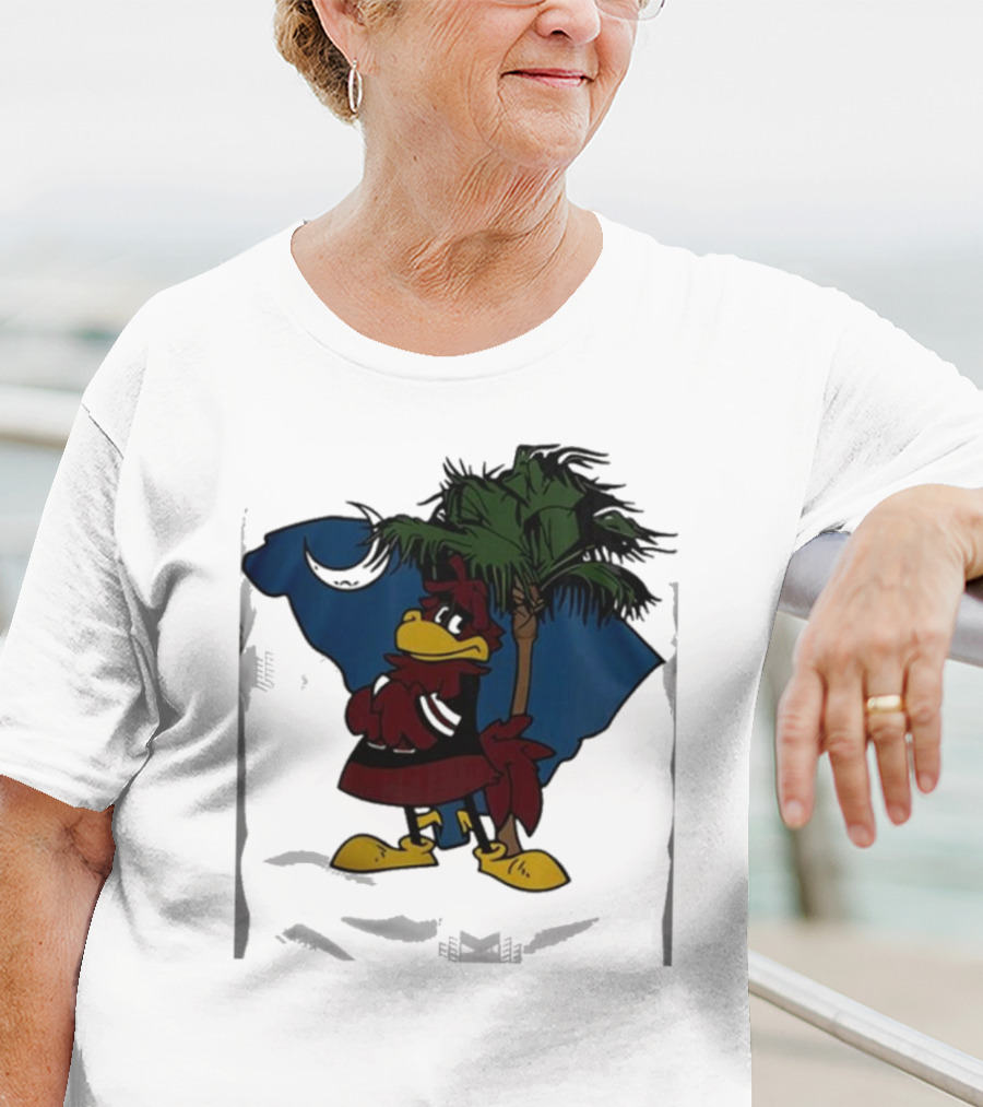 South Carolina Gamecocks Football Palmetto Moon Rooster T-Shirt