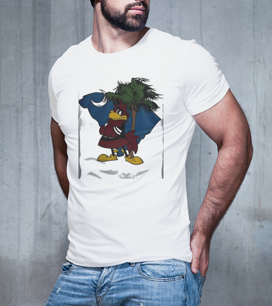 South Carolina Gamecocks Football Palmetto Moon Rooster T-Shirt