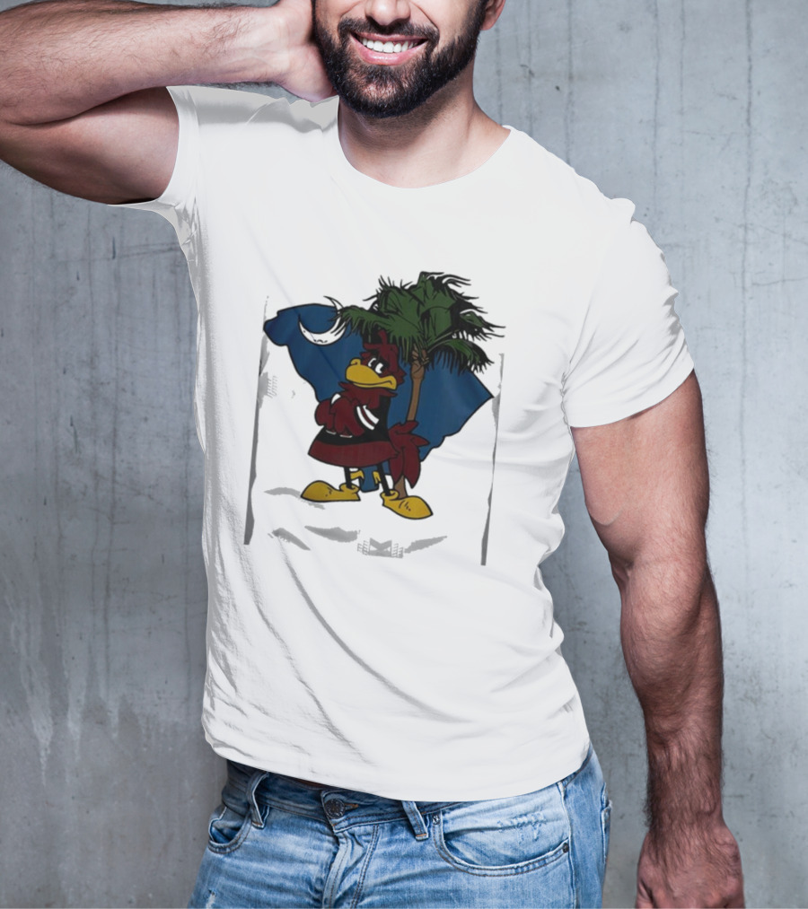 South Carolina Gamecocks Football Palmetto Moon Rooster T-Shirt