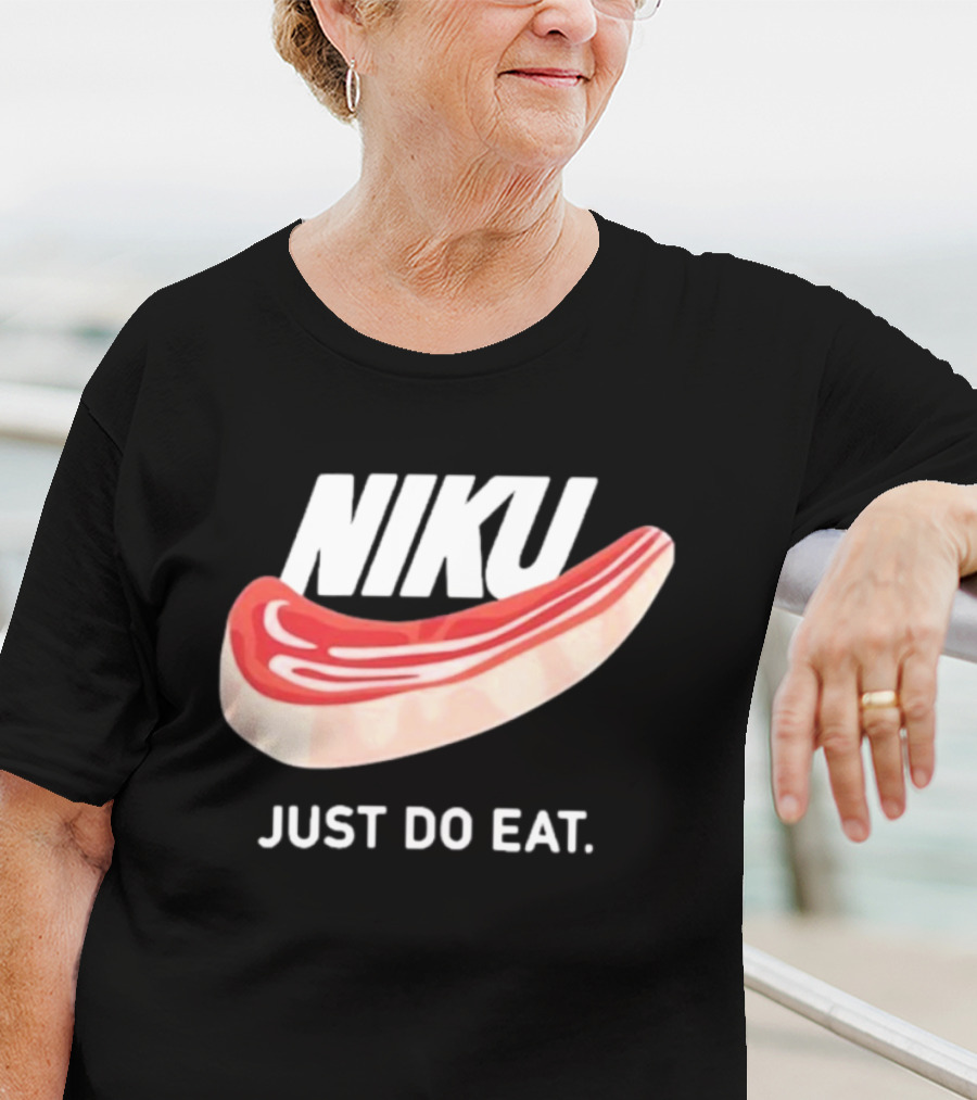 Niku Just Do Eat Steak Slice T-Shirt