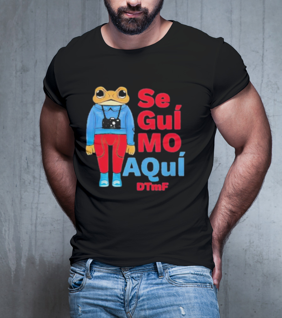 Se Guí Mo Aquí DTMF Frog With Camera T-Shirt