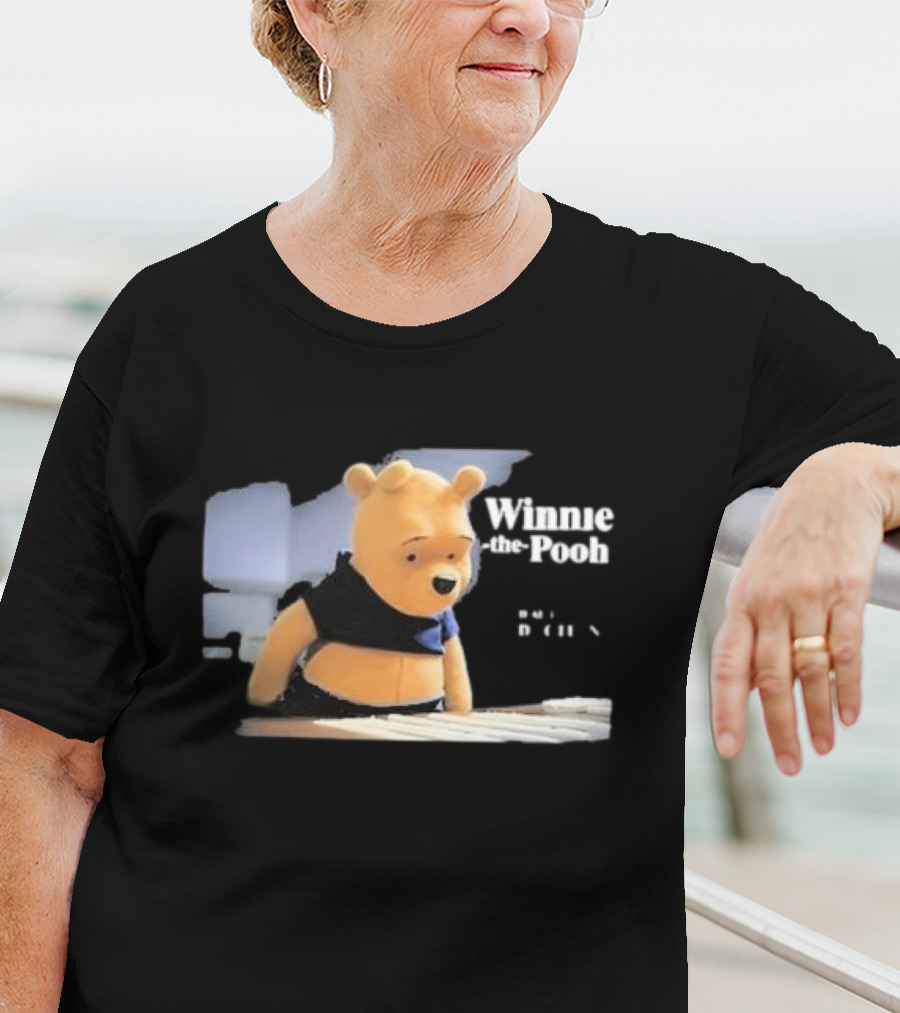Winnie-the-Pooh Sequel Production Cute Plush Character Fashion T-Shirt
