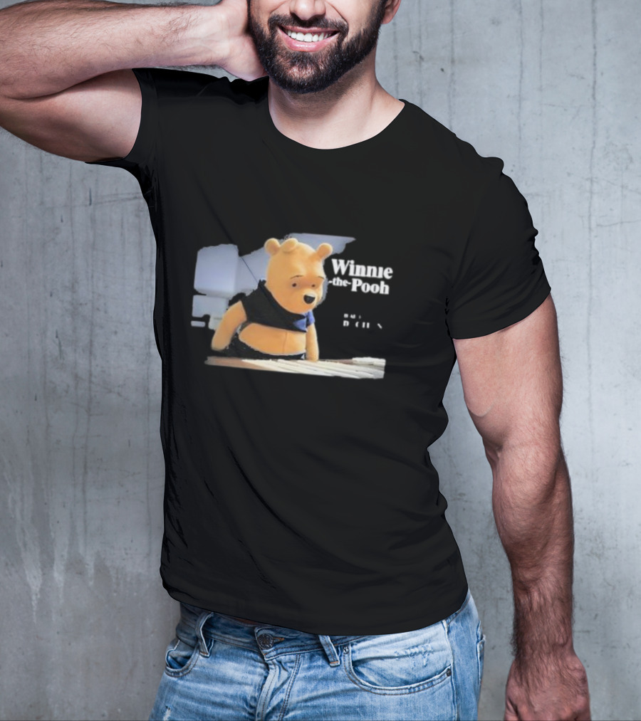 Winnie-the-Pooh Sequel Production Cute Plush Character Fashion T-Shirt