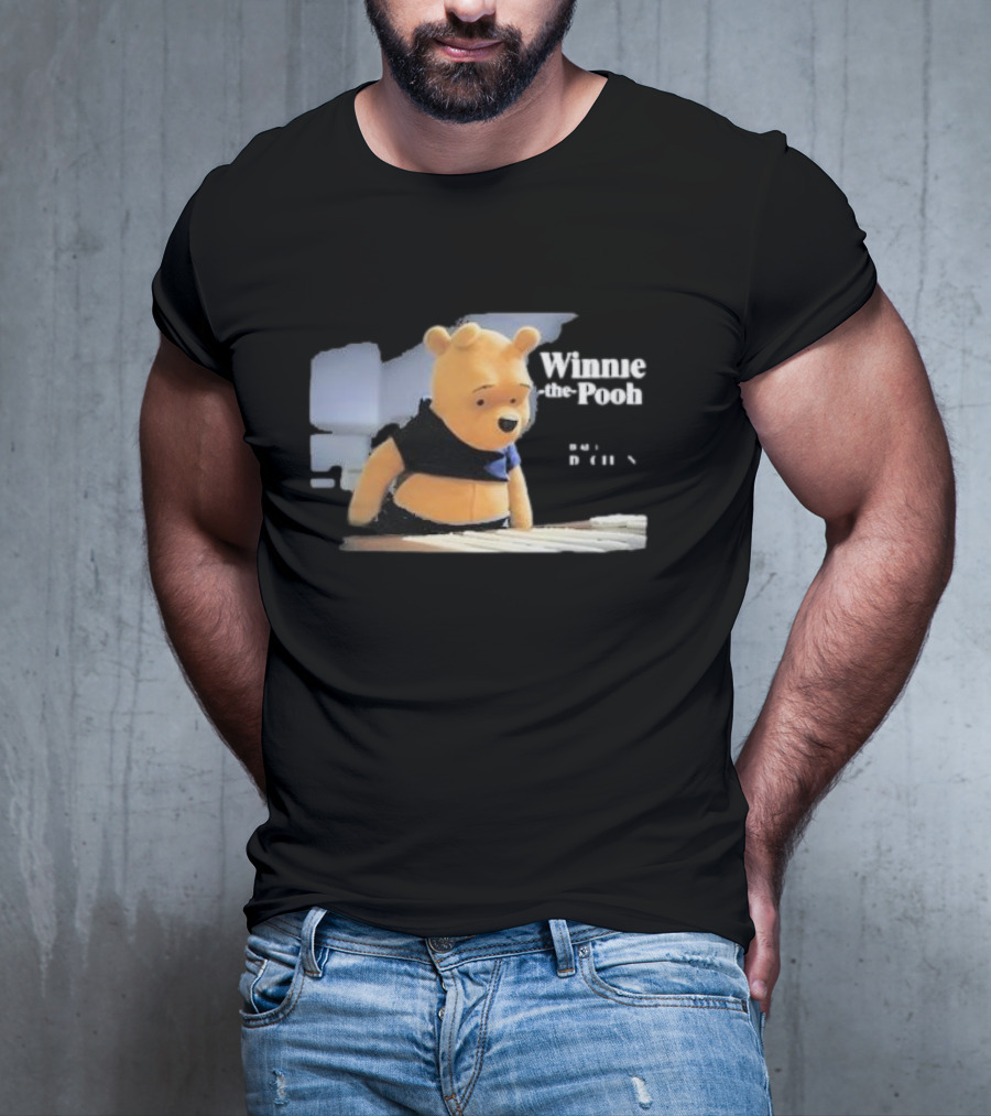 Winnie-the-Pooh Sequel Production Cute Plush Character Fashion T-Shirt