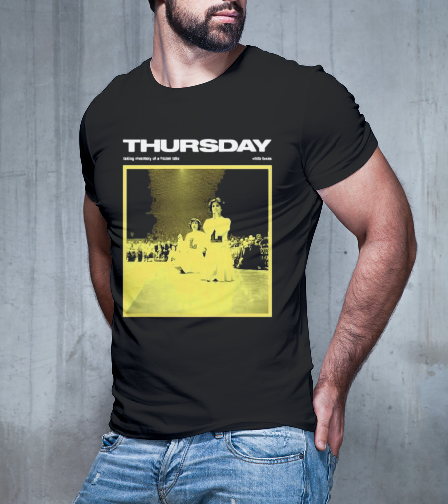 THURSDAY Taking Inventory Of A Frozen Lake Wild Boys T-Shirt
