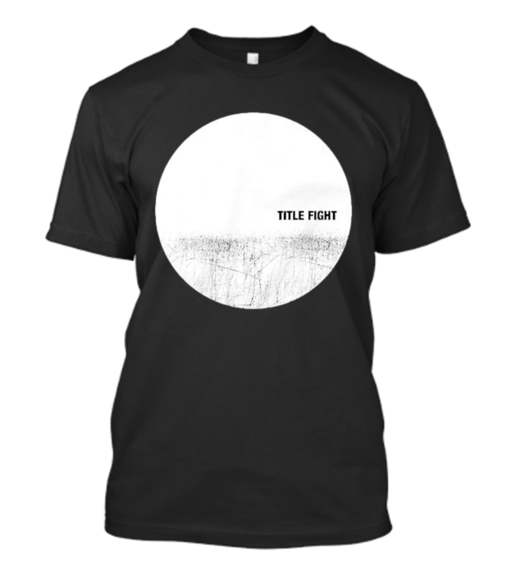 Title Fight Scratch Circle White T-Shirt 