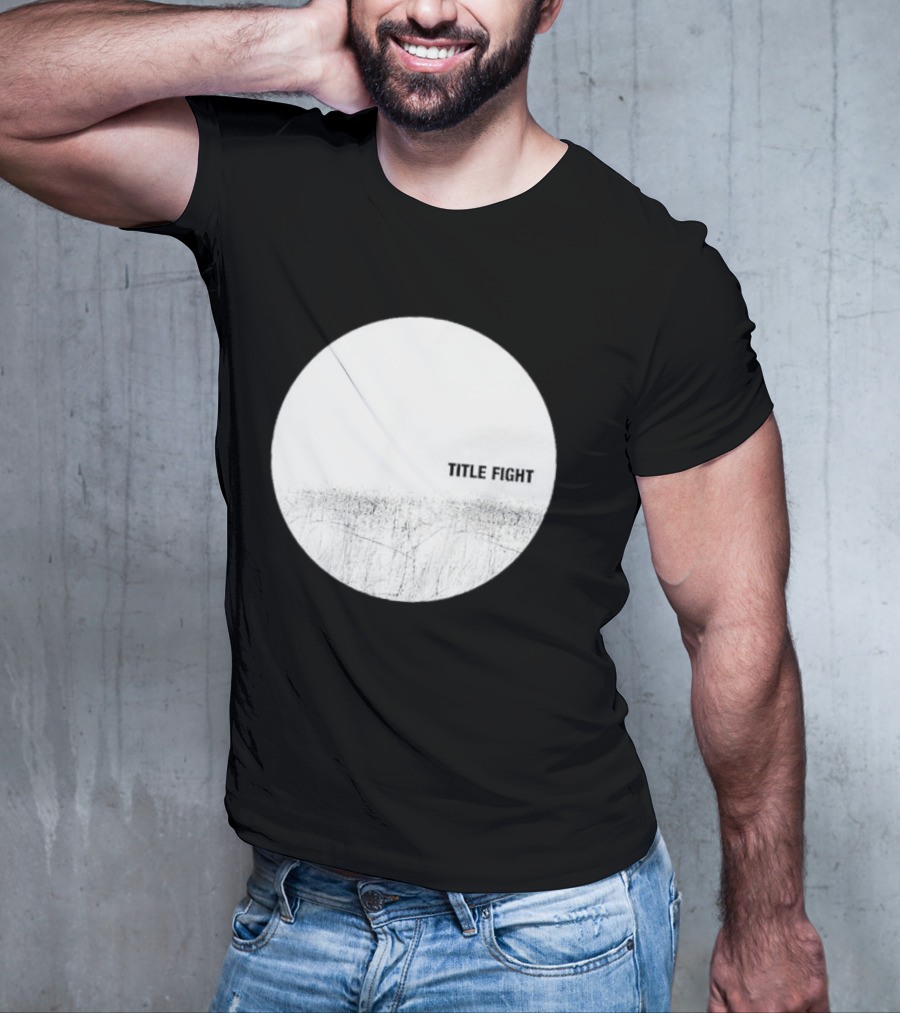 Title Fight Scratch Circle White T-Shirt