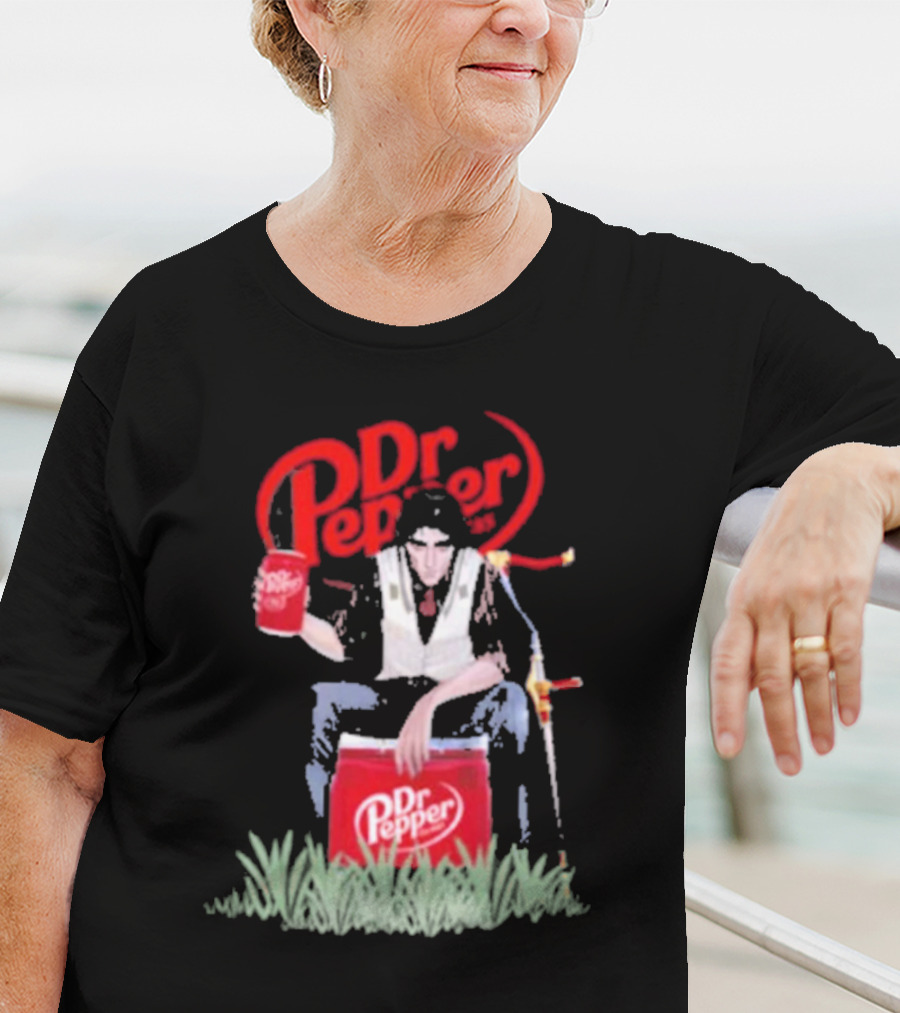 Viktor Season 2 Dr Pepper Warrior Sitting On Dr Pepper Crate T-Shirt
