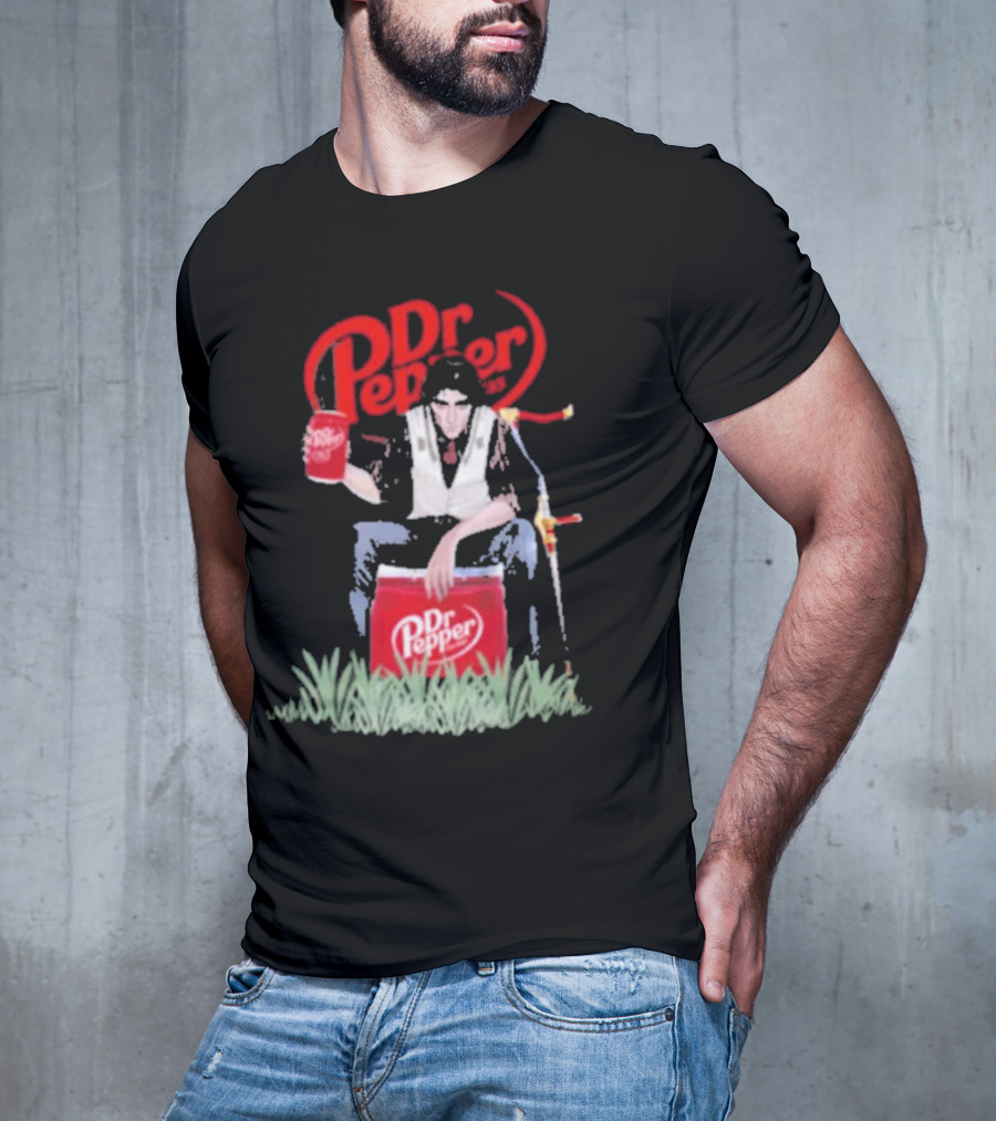 Viktor Season 2 Dr Pepper Warrior Sitting On Dr Pepper Crate T-Shirt
