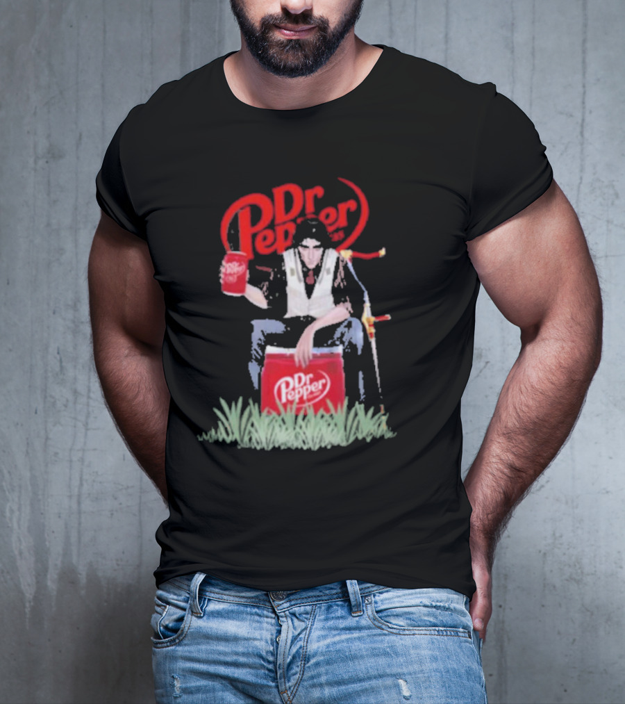 Viktor Season 2 Dr Pepper Warrior Sitting On Dr Pepper Crate T-Shirt