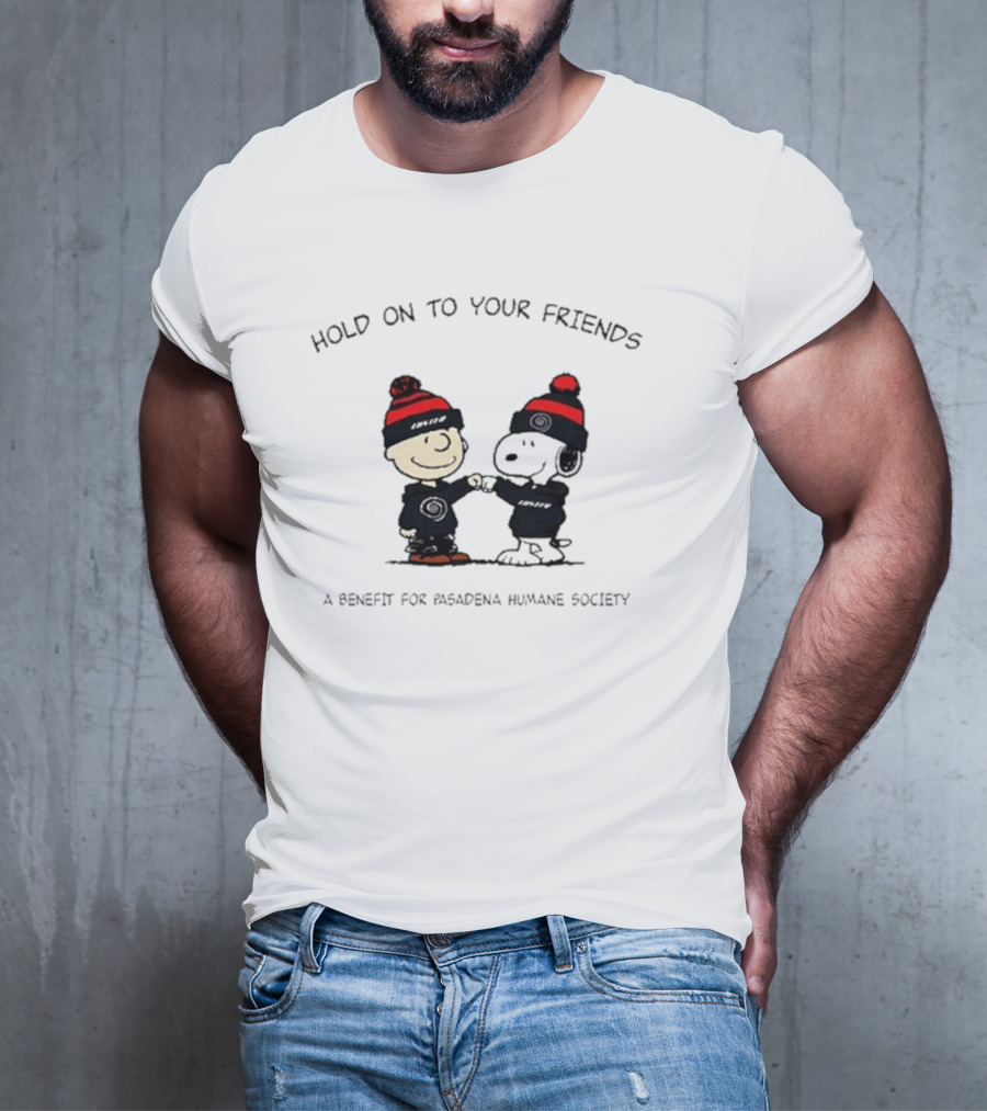 Hold On To Your Friends Benefit For Pasadena Humane Society Whirr X Luster T-Shirt