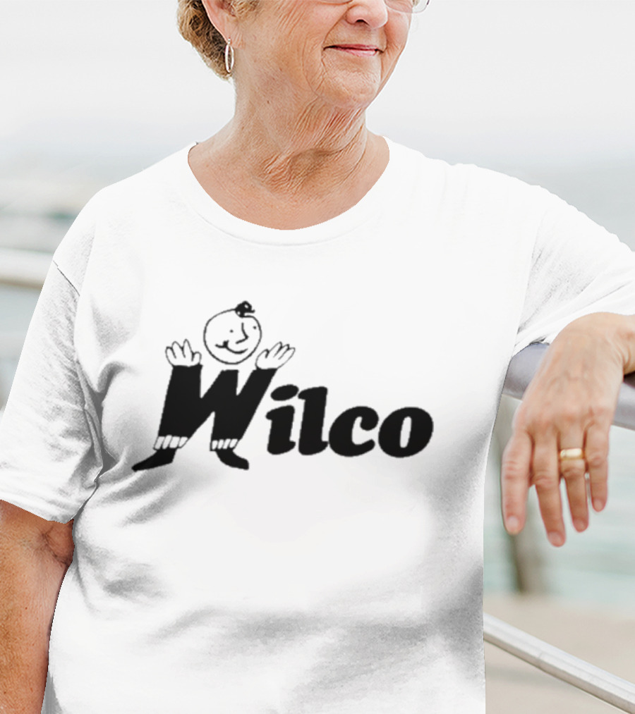 Wilco Iconic Cartoon Logo Wilco Madalyn Stefanak T-Shirt