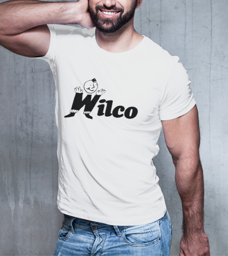 Wilco Iconic Cartoon Logo Wilco Madalyn Stefanak T-Shirt