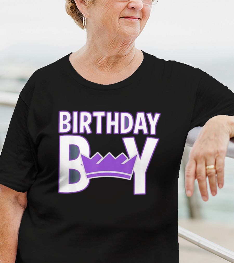 Birthday Boy Sacramento Kings NBA T-Shirt