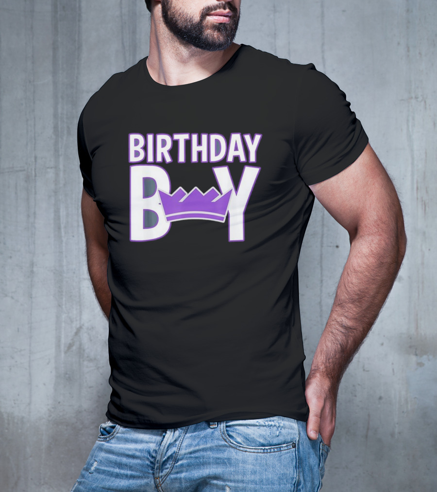 Birthday Boy Sacramento Kings NBA T-Shirt
