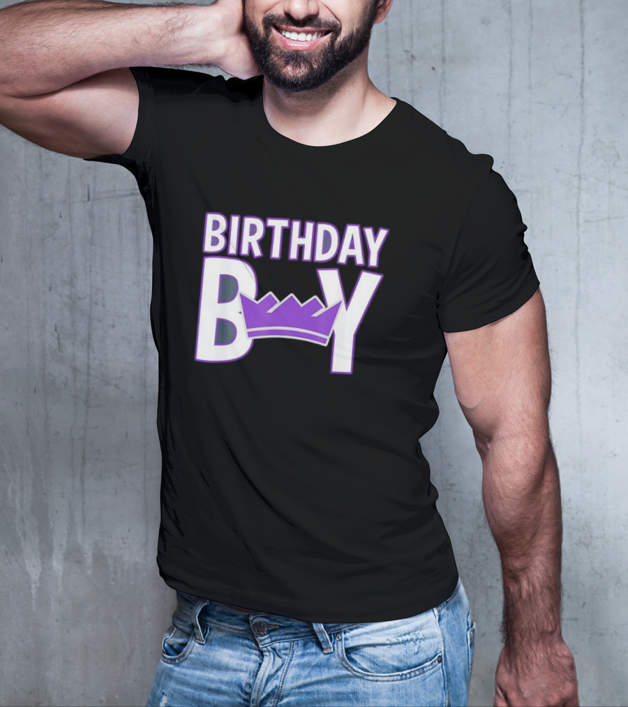 Birthday Boy Sacramento Kings NBA T-Shirt