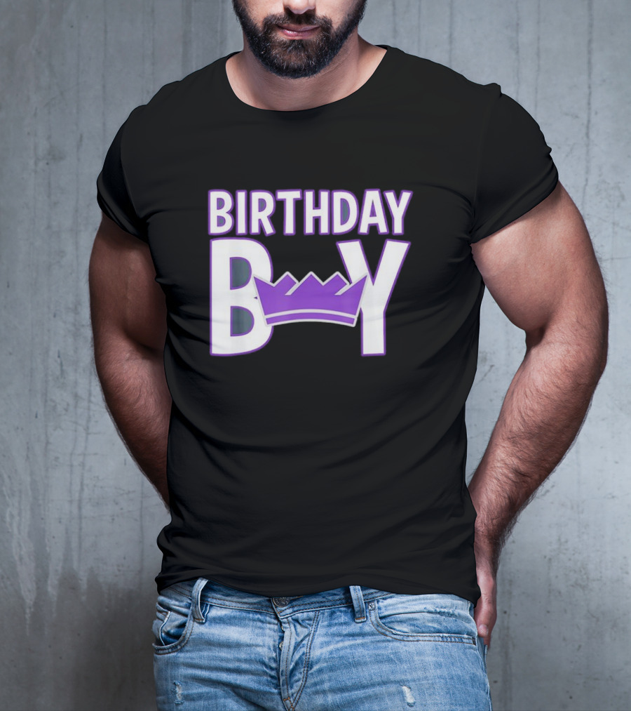 Birthday Boy Sacramento Kings NBA T-Shirt