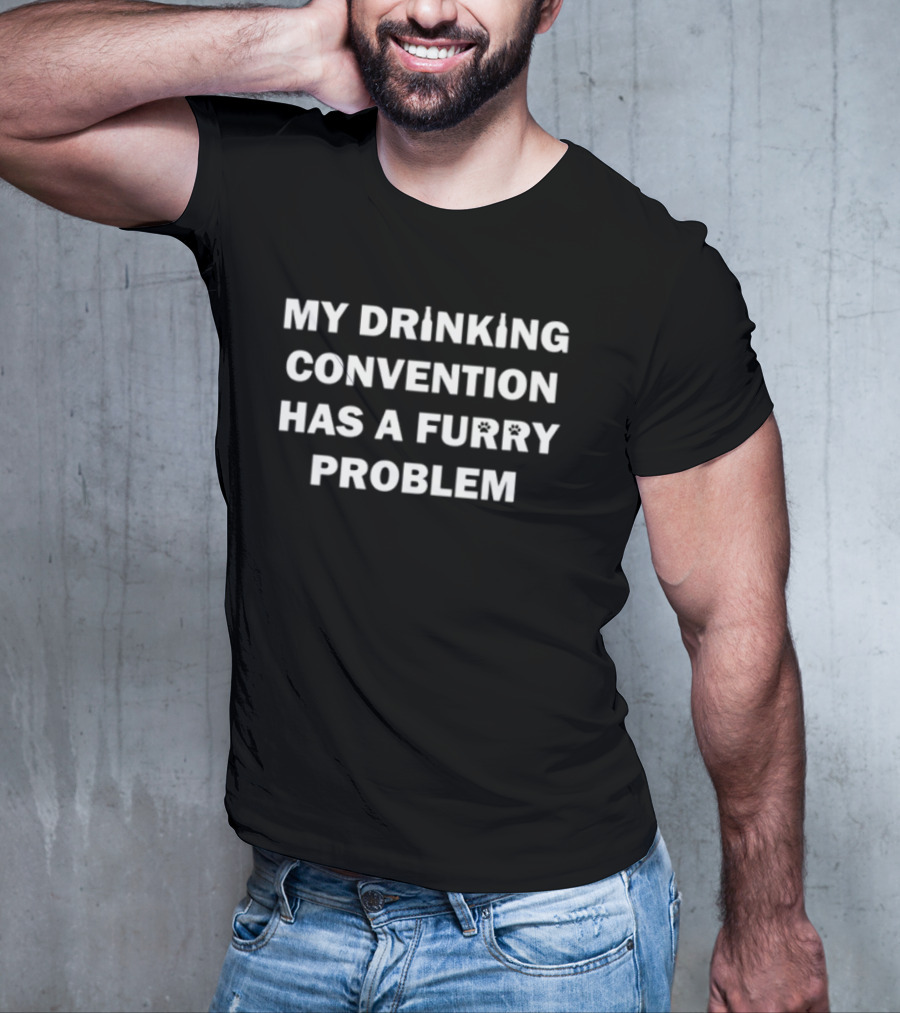 My Drinking Convention Has A Furry Problem Salsa Anteater T-Shirt