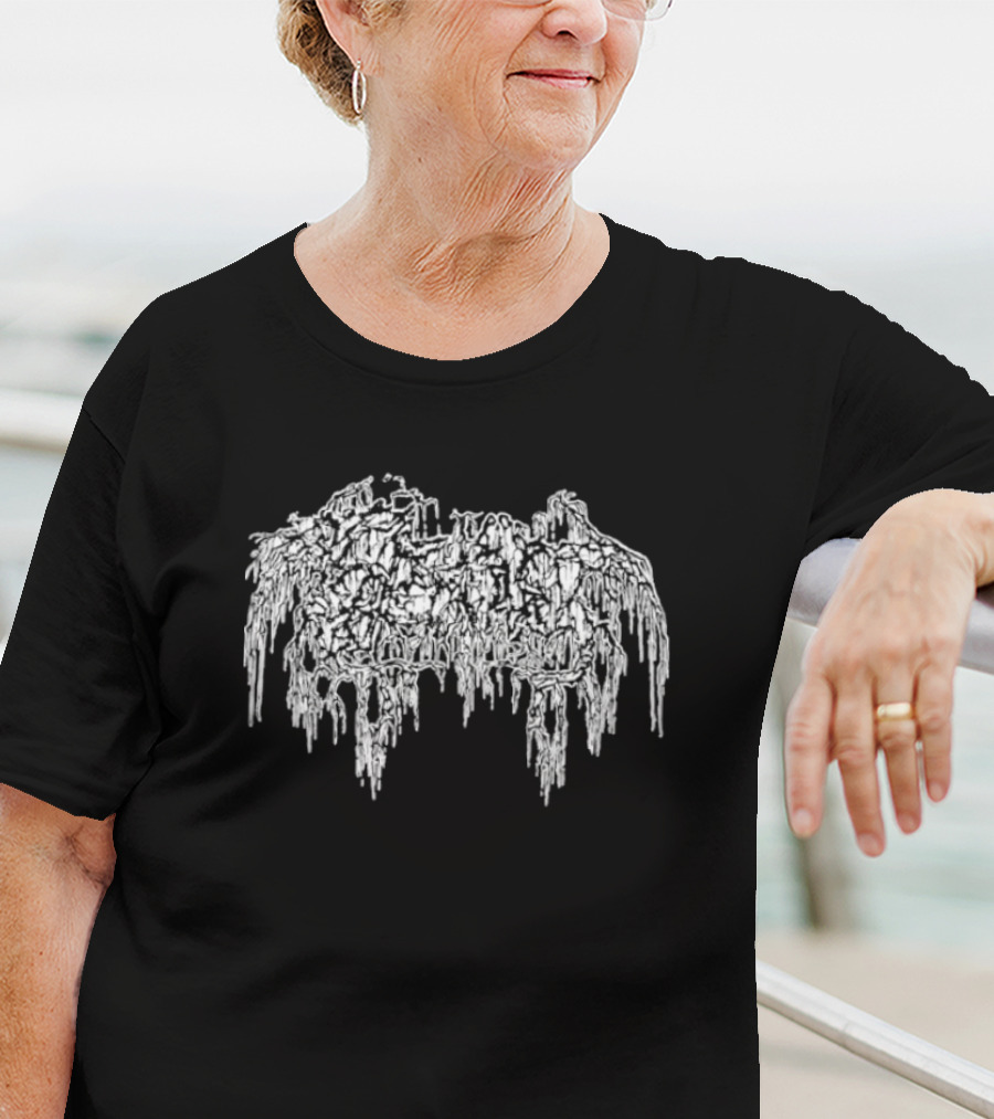Septage Septisk Eradikasyon Dripping Text Style T-Shirt