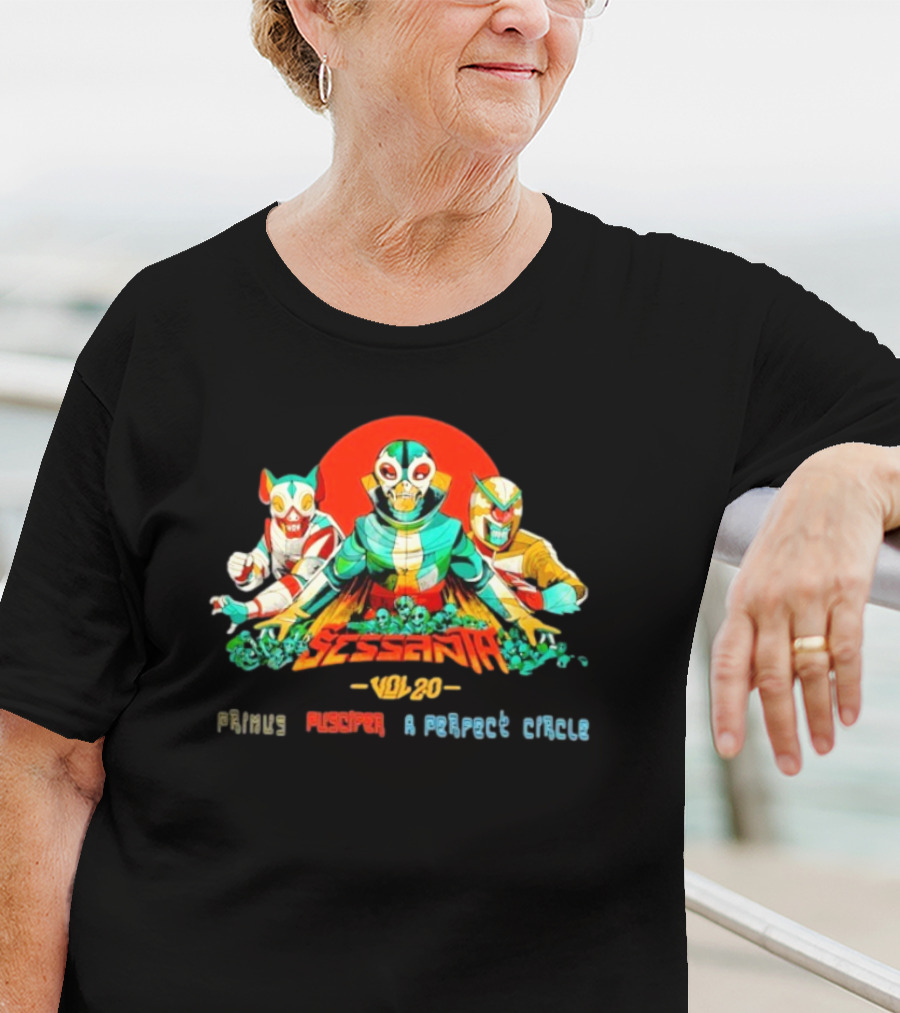 Sessanta Vol 2.0 Primus Puscifer A Perfect Circle May 6 2025 Hollywood FL T-Shirt