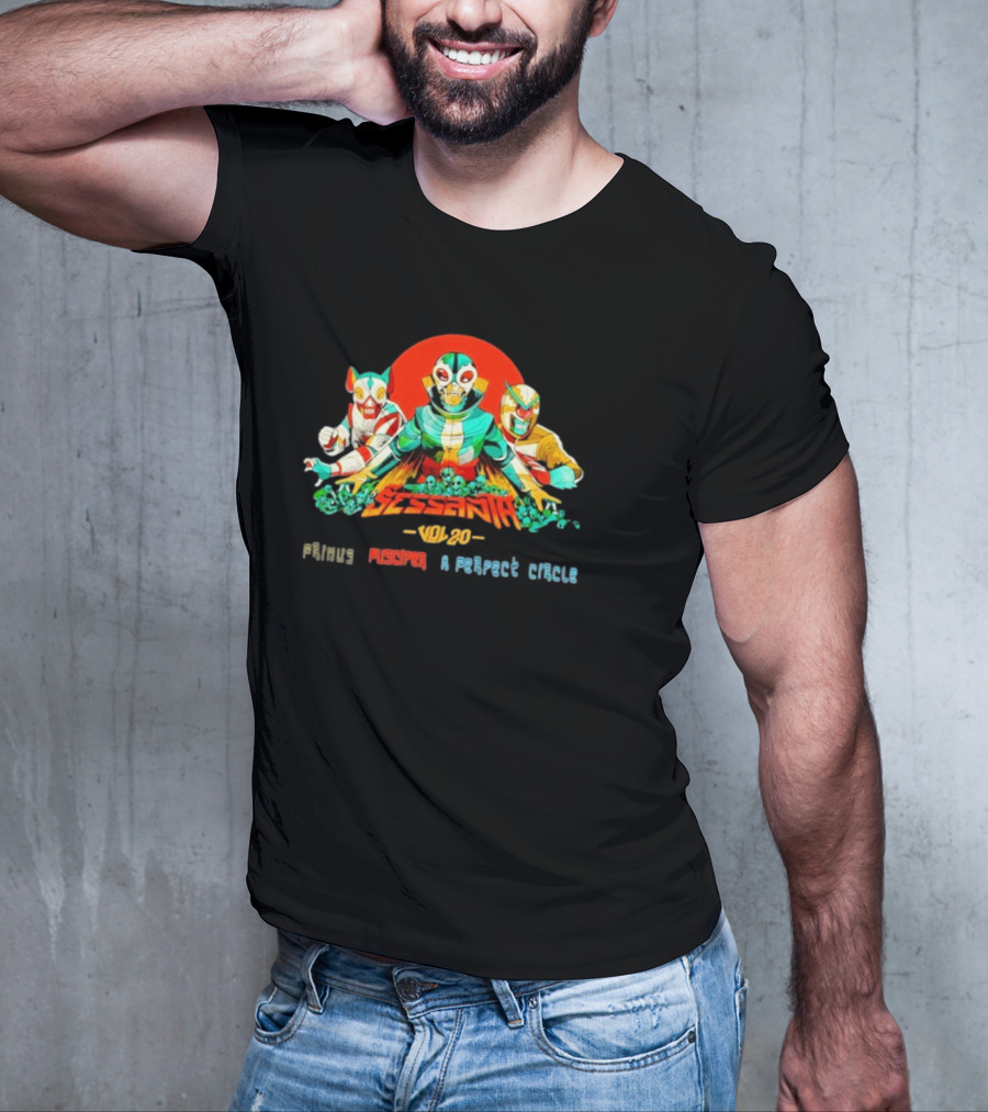 Sessanta Vol 2.0 Primus Puscifer A Perfect Circle May 6 2025 Hollywood FL T-Shirt