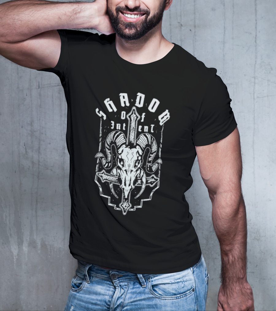 Shadow Of Intent Goat Skull Sword Emblem T-Shirt