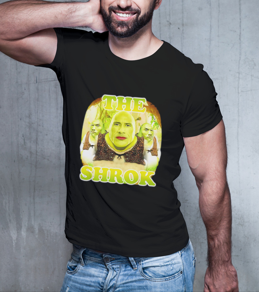 THE SHROK Shrek Parody Featuring Iconic Imagery T-Shirt