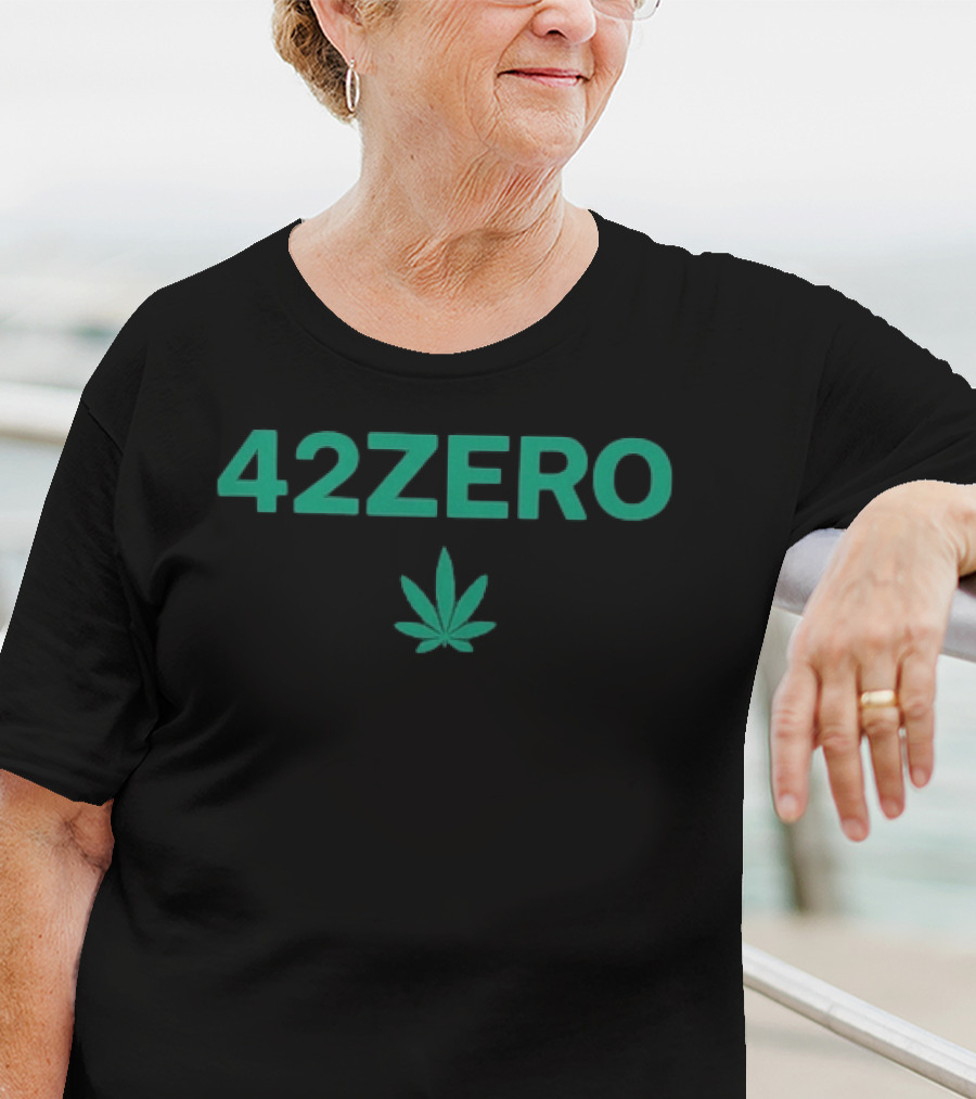 Smashing Pumpkins 42Zero 420 Marijuana Leaf Design T-Shirt