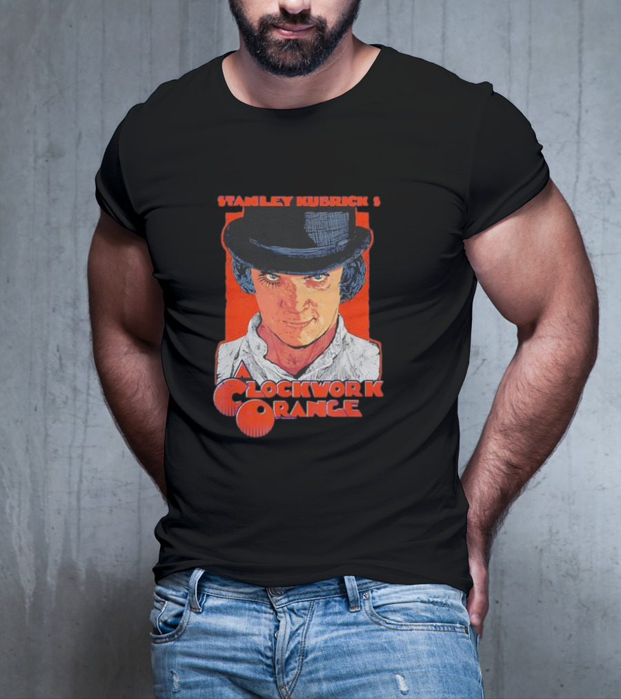 Stanley Kubrick’s Work Orange Vintage Style T-Shirt