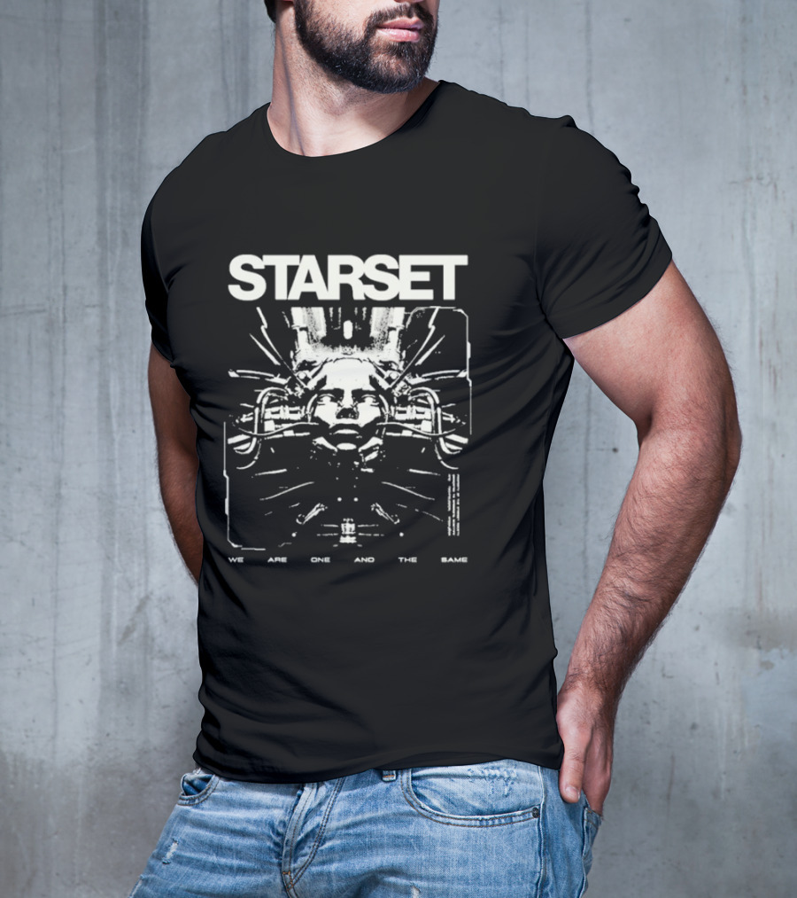 Starset We Are One And The Same Futuristic Cybernetic Artwork T-Shirt