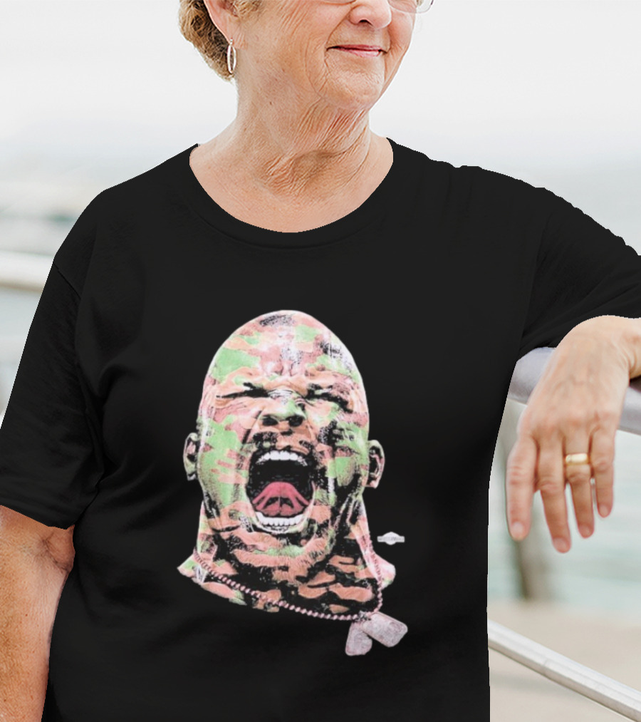 Steve Austin Camo Pattern Hellstar X WWE Wrestlemania 41 316 2025 T-Shirt