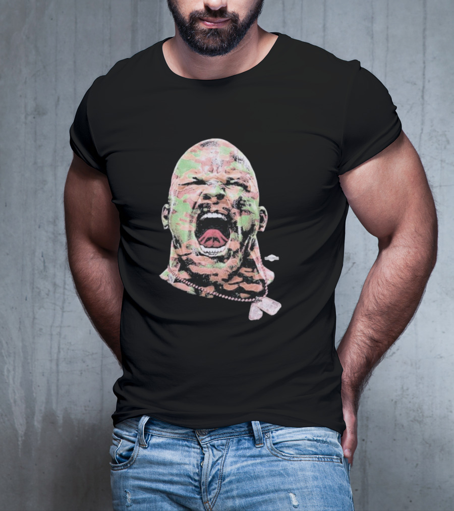 Steve Austin Camo Pattern Hellstar X WWE Wrestlemania 41 316 2025 T-Shirt