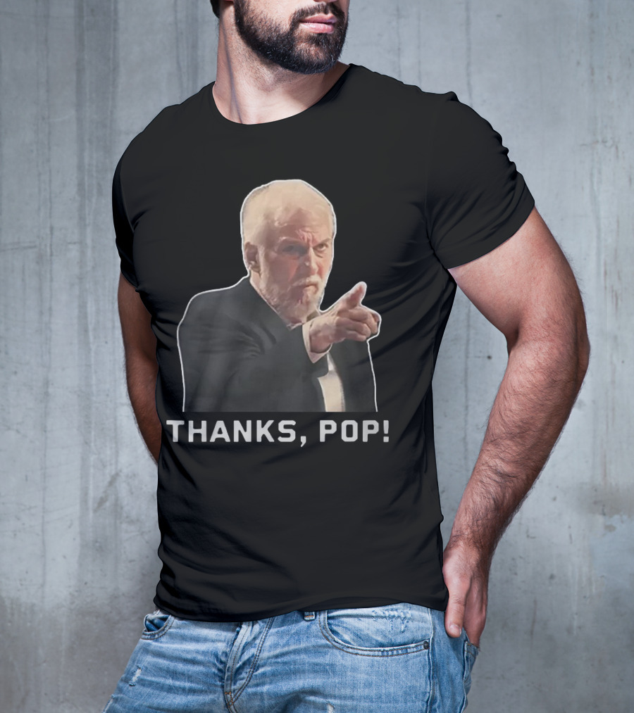 Steve Kerr Gregg Popovich Thanks Pop Pointing Gesture T-Shirt