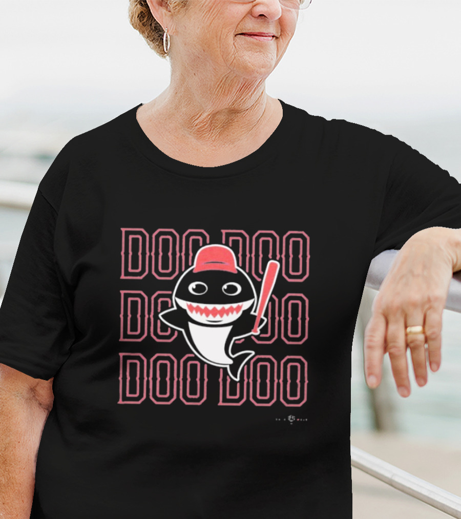 Texas Rangers Baby Shark Doo Doo Baseball Bat And Cap Icon T-Shirt