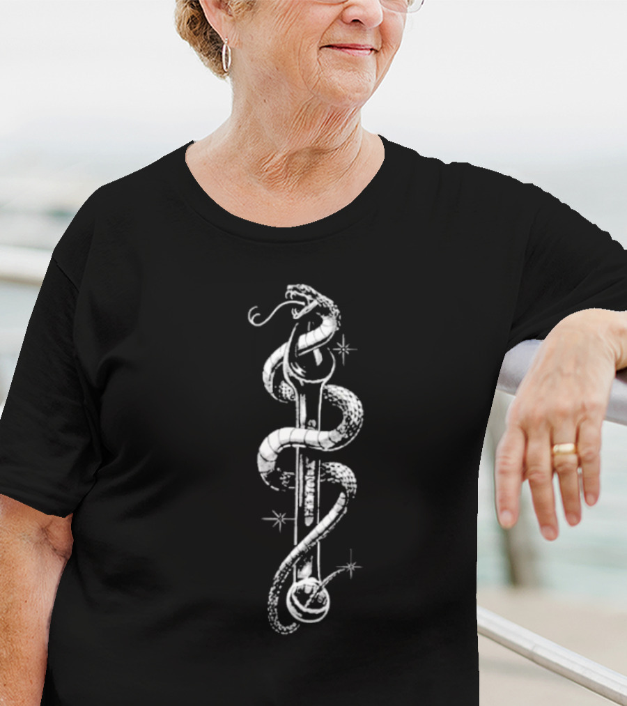 Aston Martin Aramco F1 Dom Dolla Snake Sword Collaboration T-Shirt