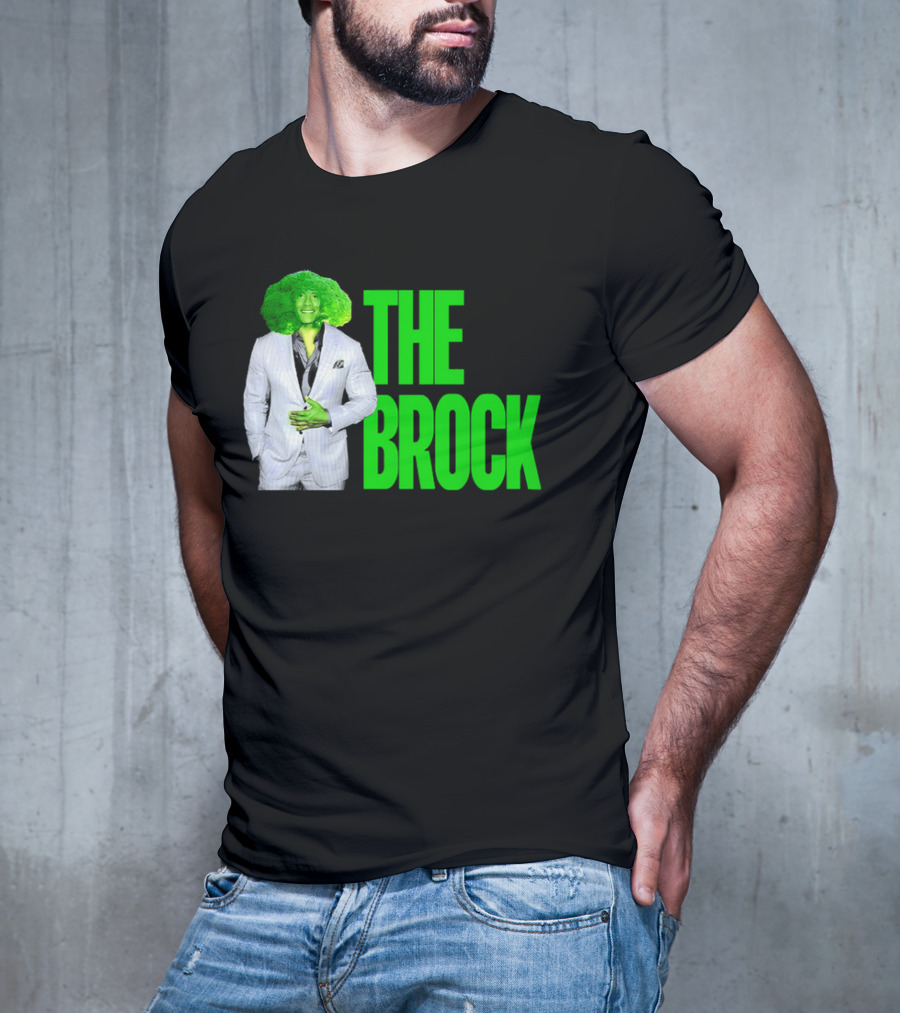 The Brock Broccoli Green Suit Parody T-Shirt