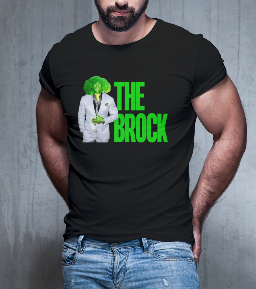 The Brock Broccoli Green Suit Parody T-Shirt