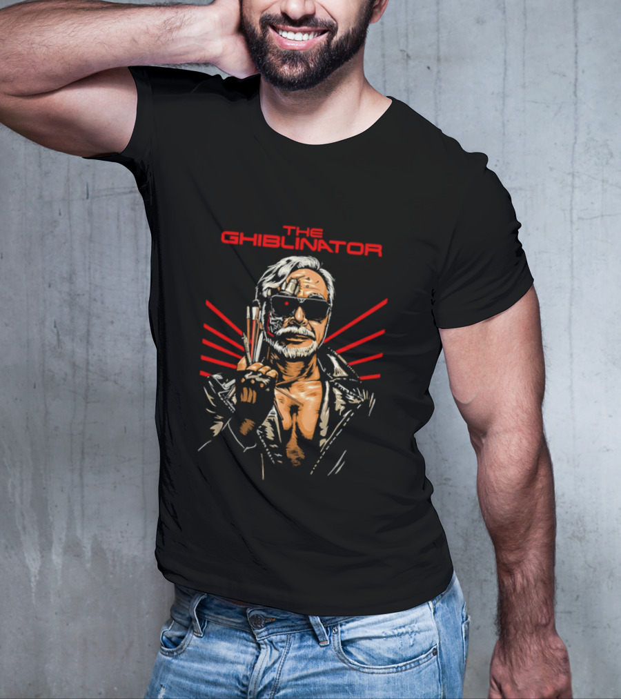The Ghiblinator Parody Red Sunglasses Character T-Shirt